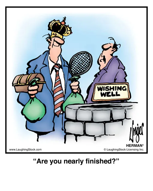Are you nearly finished?