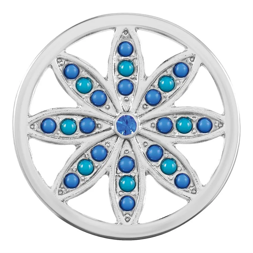Bead Flower - Blues - Final Sale