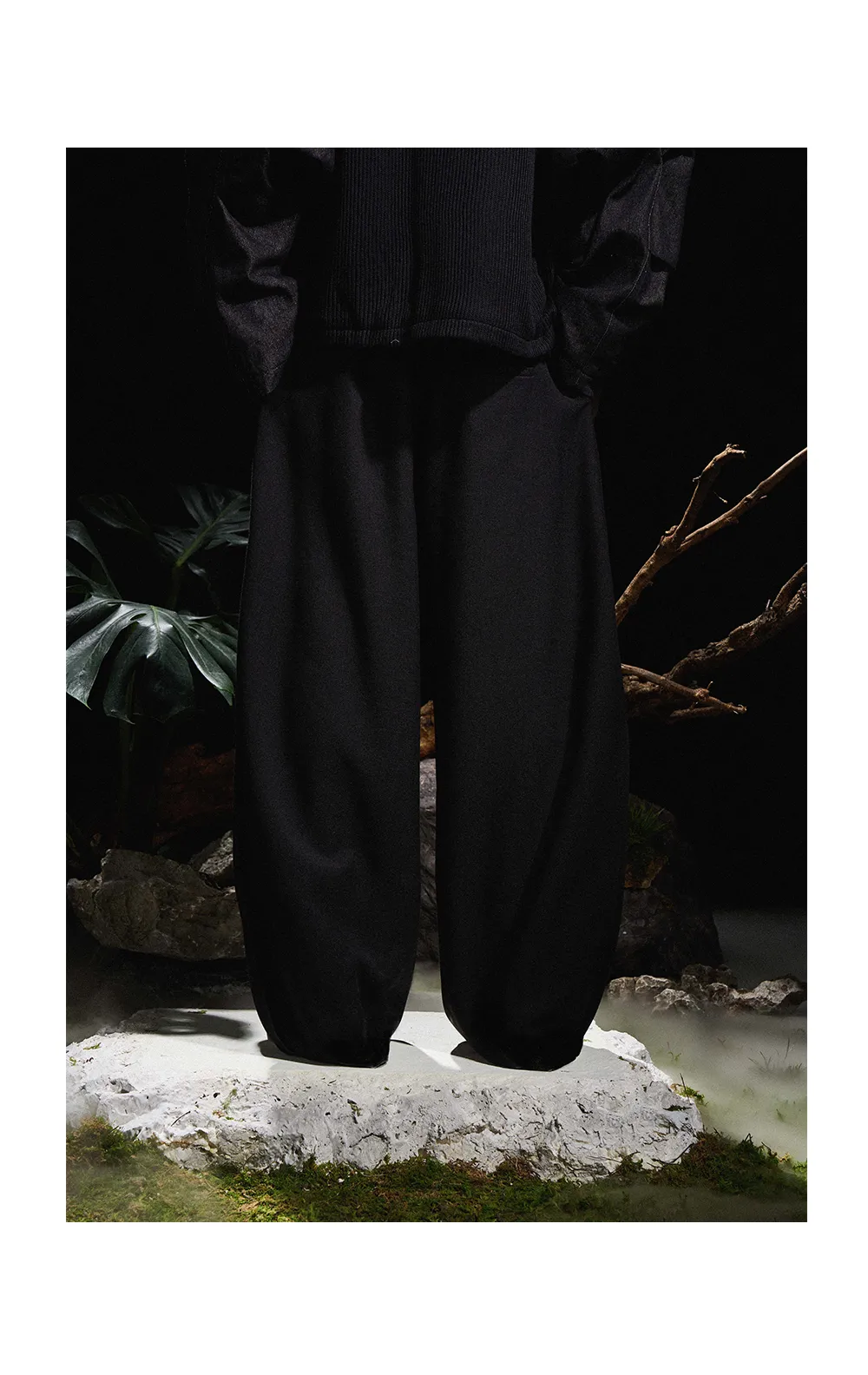 Butterfly Thick Casual Pants