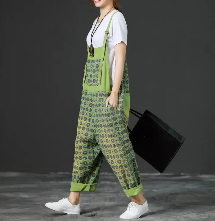 Denim Loose Casual Summer Denim Overall Loose Women Jumpsuits CNHK07154