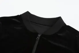 Mens Faux Suede Bomber Jacket Varsity Jacket Windbreaker Vintage Casual Lightweight Leather Coats Jackets