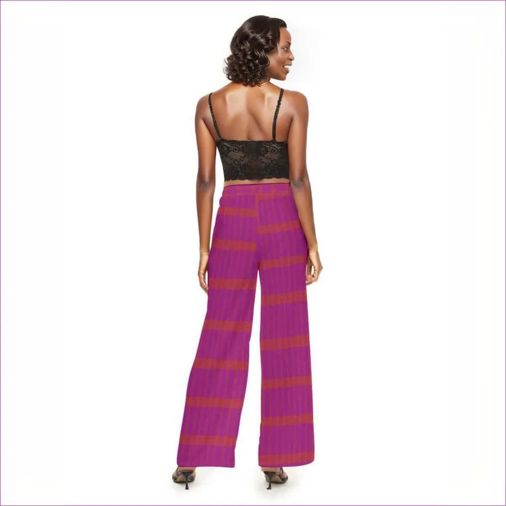 Perfusion Plaid Womens Casual Straight-Leg Pants