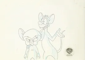 Pinky and Brain Original Production Drawing: Pinky And Brain