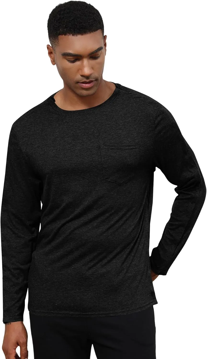 Poriff Unisex Post Shuolder Surgery Shirts for Recovery Full Tear Away Snap Long Sleeve Men Chemo Port Shirts for Women