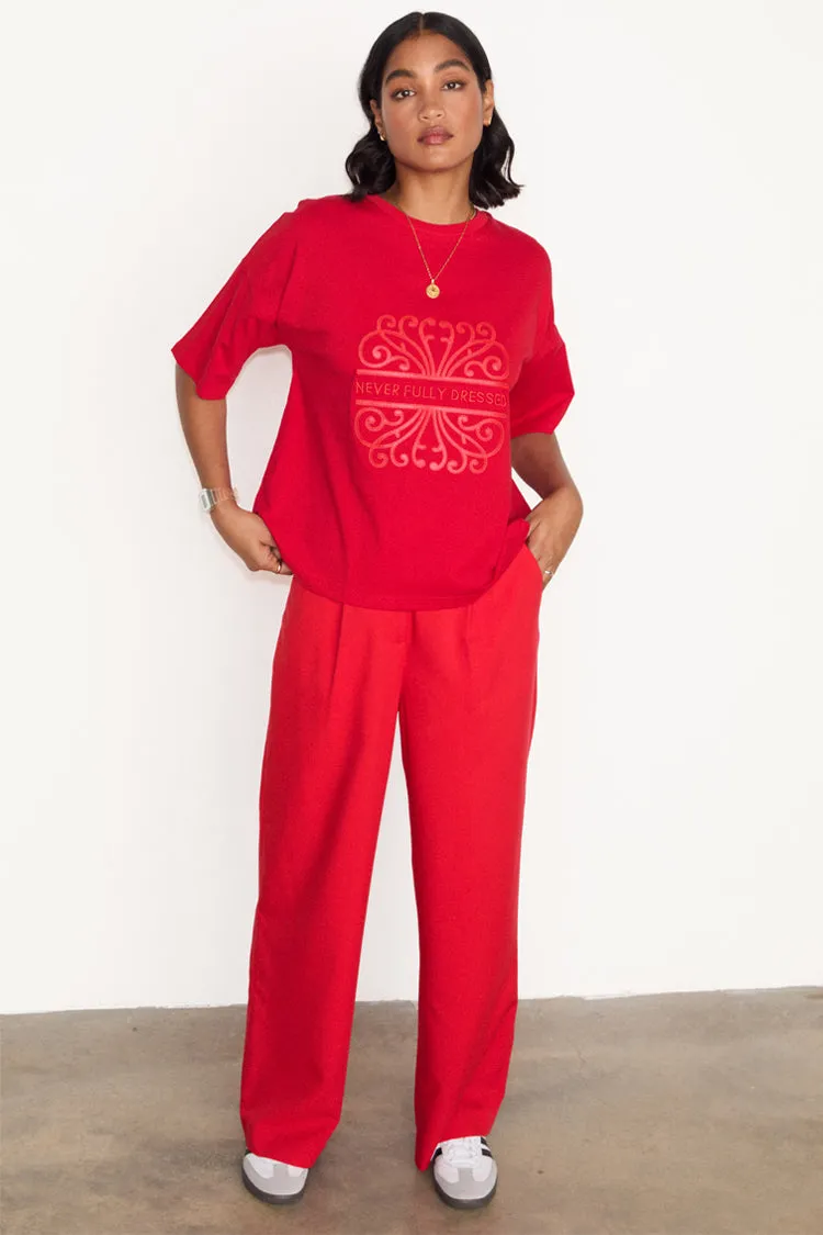 Red NFD T-shirt