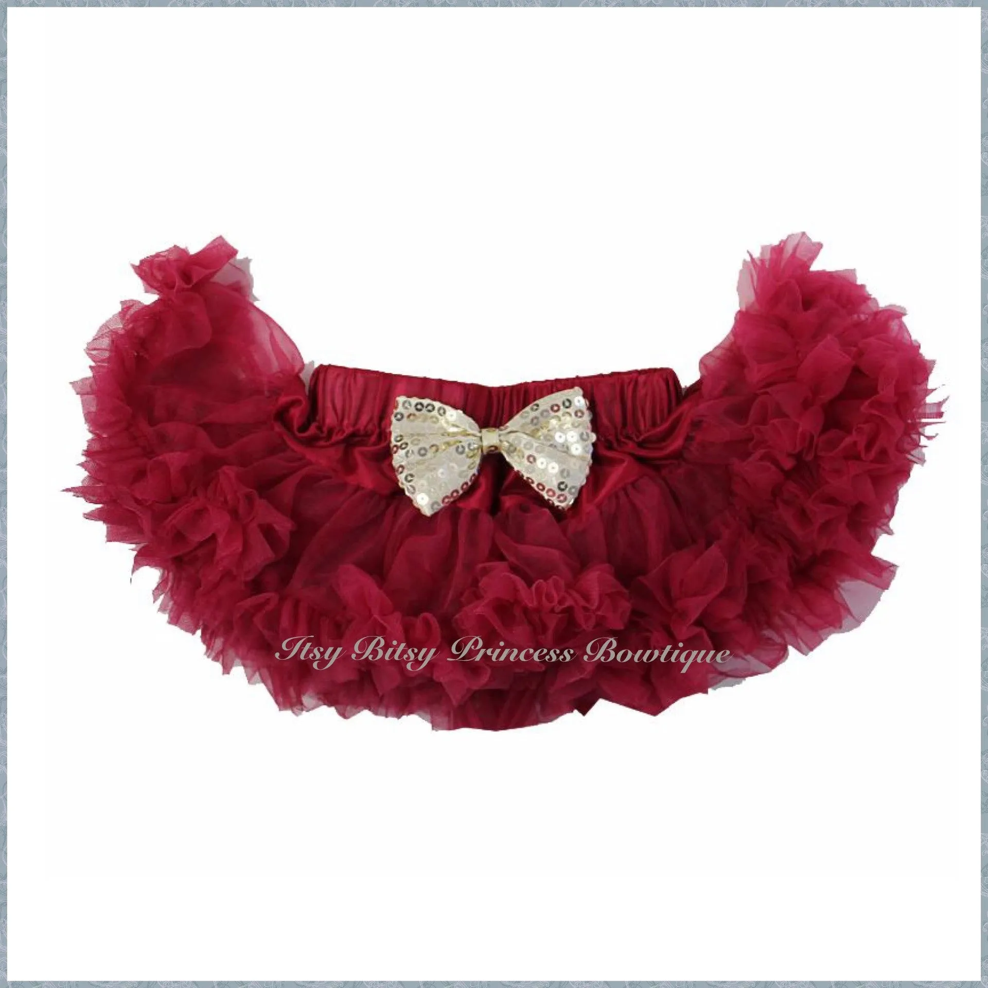 Ruby Wine Baby Pettiskirt