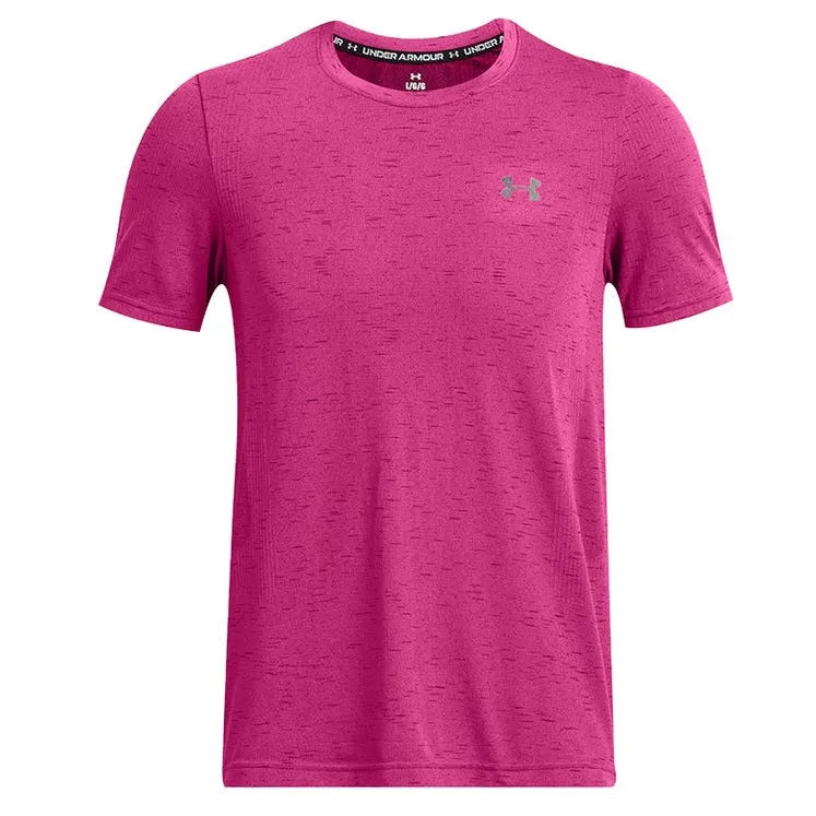 Under Armour Mens Vanish Seamless T Shirt Astro Pink
