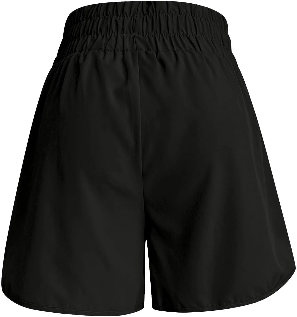 Women Casual Running Exercise Shorts Active Athletic Gym Workout Flowy Sweatpants Trendy Side Slit Casual Short Pants