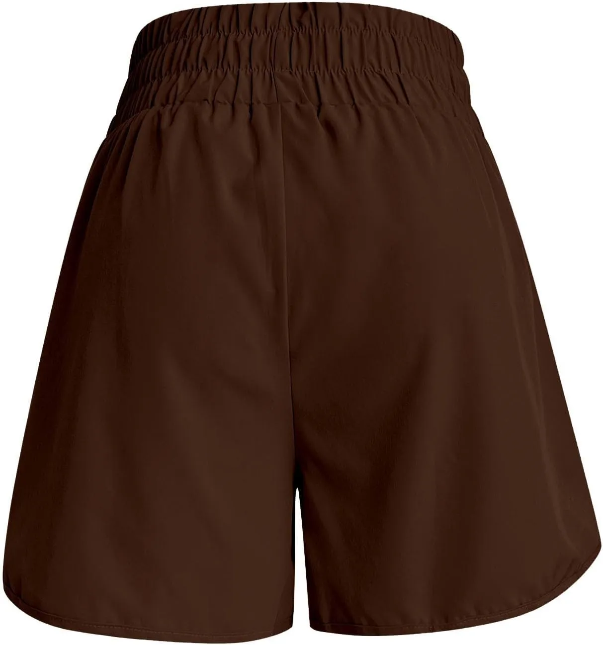 Women Casual Running Exercise Shorts Active Athletic Gym Workout Flowy Sweatpants Trendy Side Slit Casual Short Pants