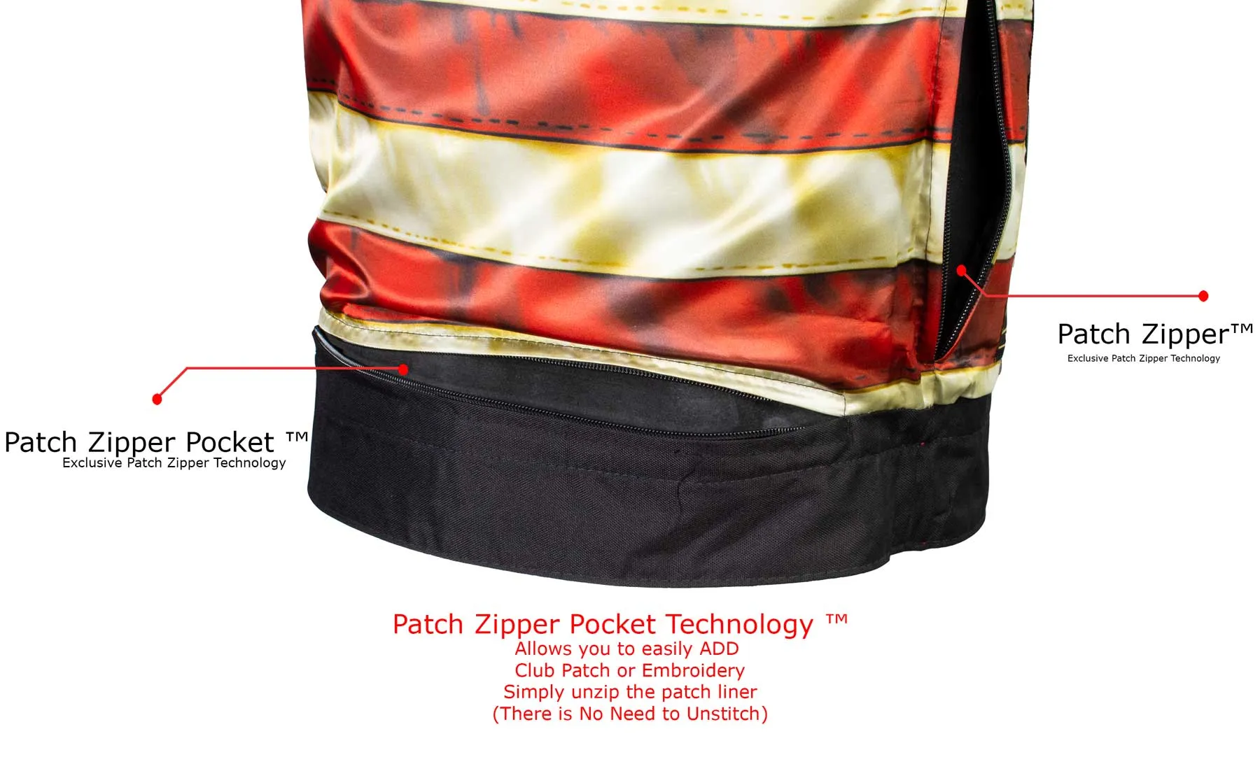 Xelement ‘Gold Series’ XS13002 Men's 'Stars and Stripes’ Black Leather